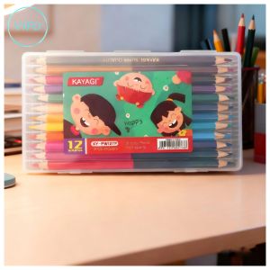 Vifo Pensil Gambar Mewarnai Isi 24 Warna Untuk Anak Sekolah TK PAUD SD