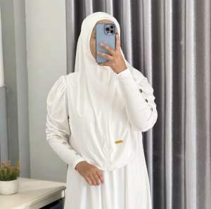MEISYA SET ROK MALAY BAHAN JERSEY SET ROK HIJAB JERSEY MALAY