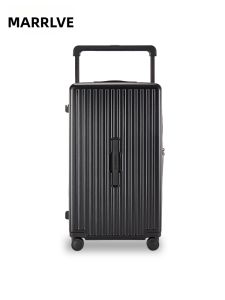 MARRLVE | Wide Handle Large Capacity Study Abroad Password Protected Reinforced Luggage