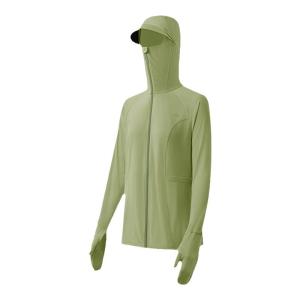 Beneunder | Banana Leaf Full Protection Ice Silk Cycling Adjustable Elastic Waist Sunscreen Clothing Long Sleeve Zipper Hooded City Outdoor