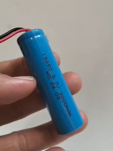 Baterai RC type 18650/ 3000mah - 37V soket hitam 2 pim ( Besar )