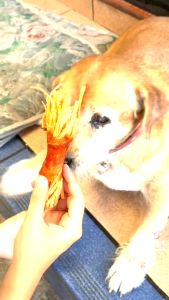 ขนมสุนัข Dear Buddy ไก่พันทาโร่ปูอัด 200 และ 400 กรัม ขนมสุนัข สันในไก่อบแห้งพันทาโร่ ของว่างสำหรับสุนัข ขนมน้องหมา