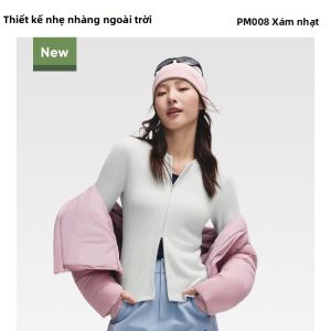 Beneunder | Áo Cardigan Lông Cừu Mỏng có Hai Dây Kéo