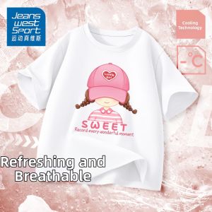 JEANSWEST SPORT | Ice Silk Quick Drying Short Sleeve T-shirt