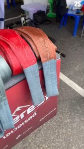 สลิงยกของ Everest 2 ตัน กว้าง 60 มม. พร้อมห่วงและสายพาน แข็งแรง ทนทาน ผลิตจากไทย