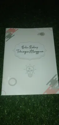 BUKU REKAP TABUNGAN HARIAN/MINGGUAN/BULANAN A5 ISI 40 LEMBAR 80 HALAMAN READY STOK