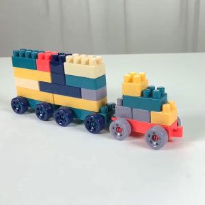 Childrens assembled particle building blocks Boys and girls creative DIY puzzle toy set