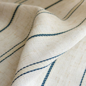 Retro American Style Linen Sheer Curtain UV Protection