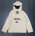 JAKET NAPAPIJRI CREAM ANTI AIR WATERPROOF FULL TAG. 