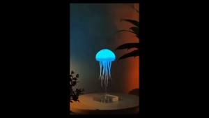 Led Tanpa Kabel  Lampu Tidur Ubur-Ubur Led Sensor Suara Lampu Ubur-Ubur Lampu Tidur Lampu