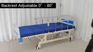 [Same Day Delivery] Hospital Bed 5 Function Manual (M12) + Mattress + Dining Table + Commode + Washing Hair