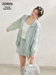 ZHANGDAREN | Bộ Đồ Thể Thao Chống Nắng Mỏng Size Lớn