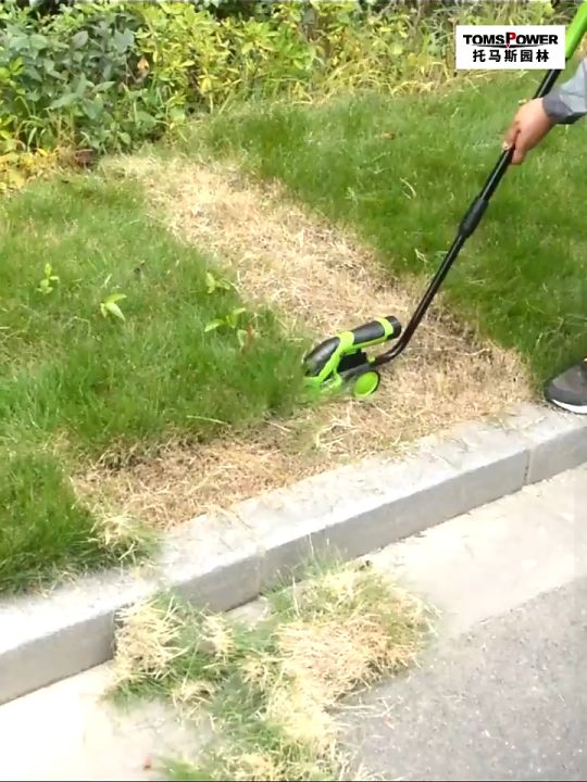 Cordless 2 in 1 Grass Cutter Hedge Trimmer For Home Small Electric Lawn ...