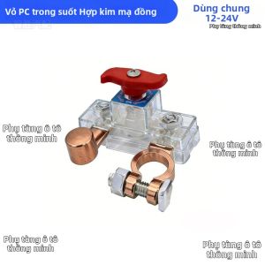 LUKSEN | Công tắc ngắt điện đa năng 12V 24V chống rò rỉ phụ kiện cải tạo nguồn điện