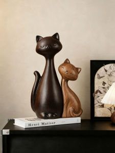 MEIWEISI | Retro Cat Couple Ornament