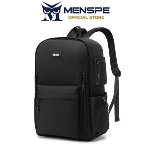 MENSPE Fashion Men’s Backpack Laptop Backpack Business Computer Backpack 15.6-inch Laptop Backpack Waterproof Backpack College Commuting Backpack Leisure School Bag