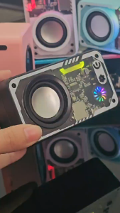 ลำโพงบลูทูธ V1 ลําโพงซับวูฟเฟอร์ แบบพกพา รองรับ บลูทูธ 5.3 และ การ์ด TF Wireless Bluetooth Speaker ลำโพงเบสหนัก เสียงดีมาก