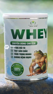WHEY Cho Ếch Nuôi Tăng Trọng Nhanh Đùi To Thịt Săn Chắc Tăng Đề Kháng 500g