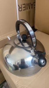 FH-C1218 Teko Air Uap Siul 3 Liter Pemanas Air / Ceret Air Panas Kettle Berbunyi Anti Karat Bahan