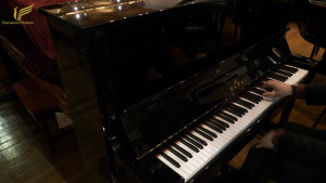 KAWAI MUSIC ORIGINAL QUALITY NS-10 PE UPRIGHT ACOUSTIC PIANO SECOND HAND ( USED UNIT ) FOR HOME DECO