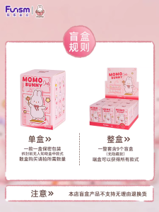 Đồ Chơi Mô Hình Hộp Mù Thỏ Momo Giáng Sinh Quà Tặng Cho Nữ Đồ Trang Trí Nhà Đồ Chơi Mô Hình Tĩnh Vật PVC Thanh Thiếu Niên Trẻ Em