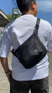 ANT Project - Sling Bag Series KALLA BLACK Waterproof - Tas Selempang