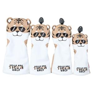 caiton | Waterproof Full Set Wooden Club Head Protector Golf Club Cover