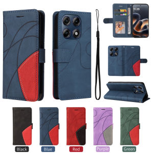 Leather Wallet Flip Case for Motorola Moto Edge 60 70 X70 Air G86 G56 G06 G67 Pro Fusion Power | Kickstand Card Hoder Cover