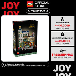 LEGO ICONS 11371 Đồ Chơi Lắp Ráp Phố Mua Sắm Châu Âu (3456 Chi Tiết)