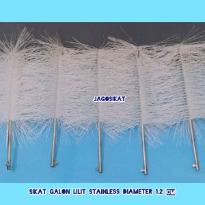 Sikat galon lilit stainless diameter pipa 1.2 cm
