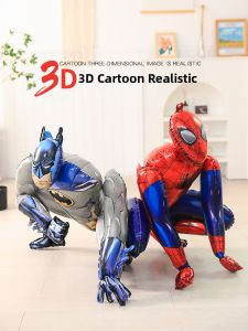 Huafangxishi |3D Stereoscopic Marvel Superhero Themed Balloons