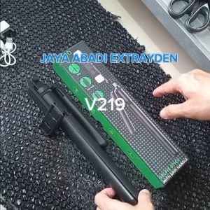 V219 ORI LED TONGSIS BLUETOOTH HP HOLDER STAND STANDING SELFIE FLASH LIGHT TRIPODS STIK STICK 1.7 1