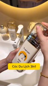 [HCM] Hộp đựng kem đánh răng du lịchbộ cốc đánh răng du lịch nhỏ gọn tiện lợi cầm tay mang đi -GL314