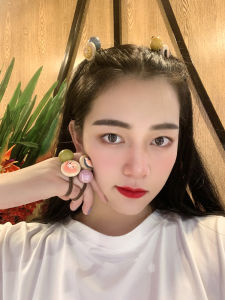 เกาหลี การ์ตูน ยางรัดผม ยืดได้ สําหรับผู้หญิงที่ใส่ผมหางม้าที่ทนทาน งานเต้นรำ แหวนผมหัว หนัง ครอบคลุมเครื่องประดับผม