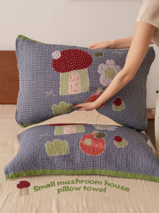 Khăn Trải Giường Cotton Nguyên Chất Lớp Lót Bốn Lớp Loại a Chống Dầu Đầu Dùng Cho Mọi Mùa Khăn Trải Giường Đôi Asight