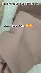 Pashmina Malaysia Premium Heavy Chiffon
