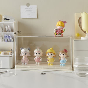 Acrylic Display Stand Storage Box for Figurines Toys Lego Blocks Collectibles Clear Dustproof Small Showcase Organizer