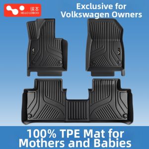 HELLOLEIBOO | Semi-Enclosing Car Floor Mat 10-26 Model Years