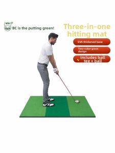 B·C·GOLF | Indoor Outdoor Swing Practice Mat Golf Strike Pad