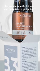 DRCEUTICS Tinh Chất Niacinamide Basic 8% DrCeutics Cho Da Dầu Mụn (30g 100g)