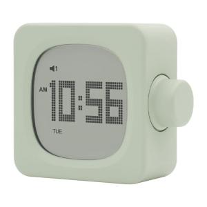 MUID | Simple Night Light Silent Bedside Charging Student Mini LED Multi-Function Clock