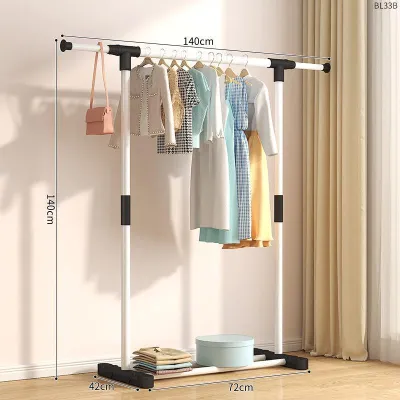 Yisheng | Indoor Foldable Mobile Floor-standing Clothes Drying Rack 2m High