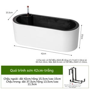 Bình Hoa Treo Tường Ban Công Kiểu Dáng Đơn Giản Bình Hoa Treo Tường Treo Kiểu Cây Thân Gỗ Không Cần Chăm Sóc Thường Ngày