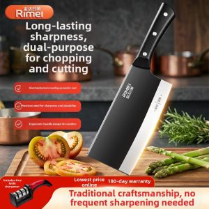 rimei(Rimei) | Multi-functional Kitchen Cleaver Black Samurai Style
