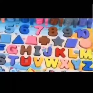 Mainan Puzzle Edukasi Anak Bayi Huruf Angka 6 Tingkat Wooden Education Mainan Anak Anak Murah Berkualitas Import Anak umur 1 2 3 tahun laki laki perempuan
