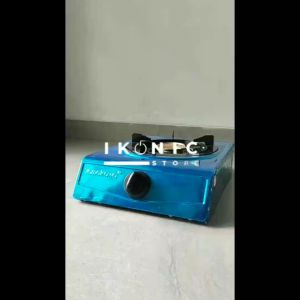 IKONIC Kompor Gas Yamakawa 1 Tungku Stainless Steel 100% Original Garansi Resmi