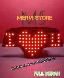 STOPLAMP RUNNING/LAMPU REM RUNNING NEW VARIO 125/150 2018-2024 MODEL I ❤️ U