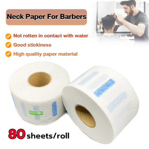 MaxPlus Barber Salon Disposable Neck Protection Paper Neck Strip Hairdressing Cut Hair Salon Tools