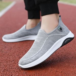 Leedoo Sepatu Selop Pria Casual Sepatu Olahraga Trendy Santai Sepatu Slip On Kantor MR131