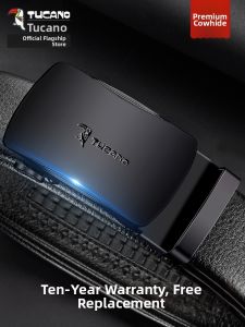 TUCANO | Mens Real Leather Auto Buckle Belt Business Casual Trendy